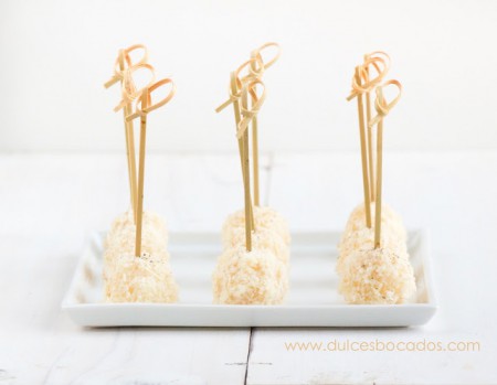 BOCADITOS DE PERA Y PARMESANO (ENTRANTES) dificultad:baja